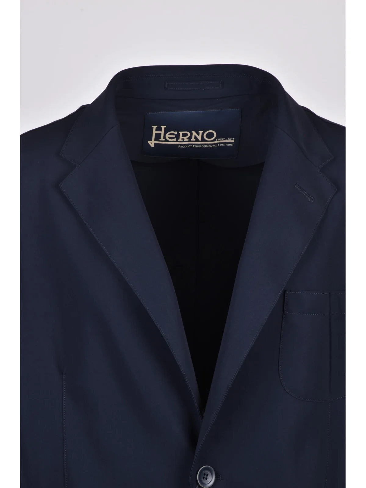 Herno Giacca Nylon Stretch - Blu