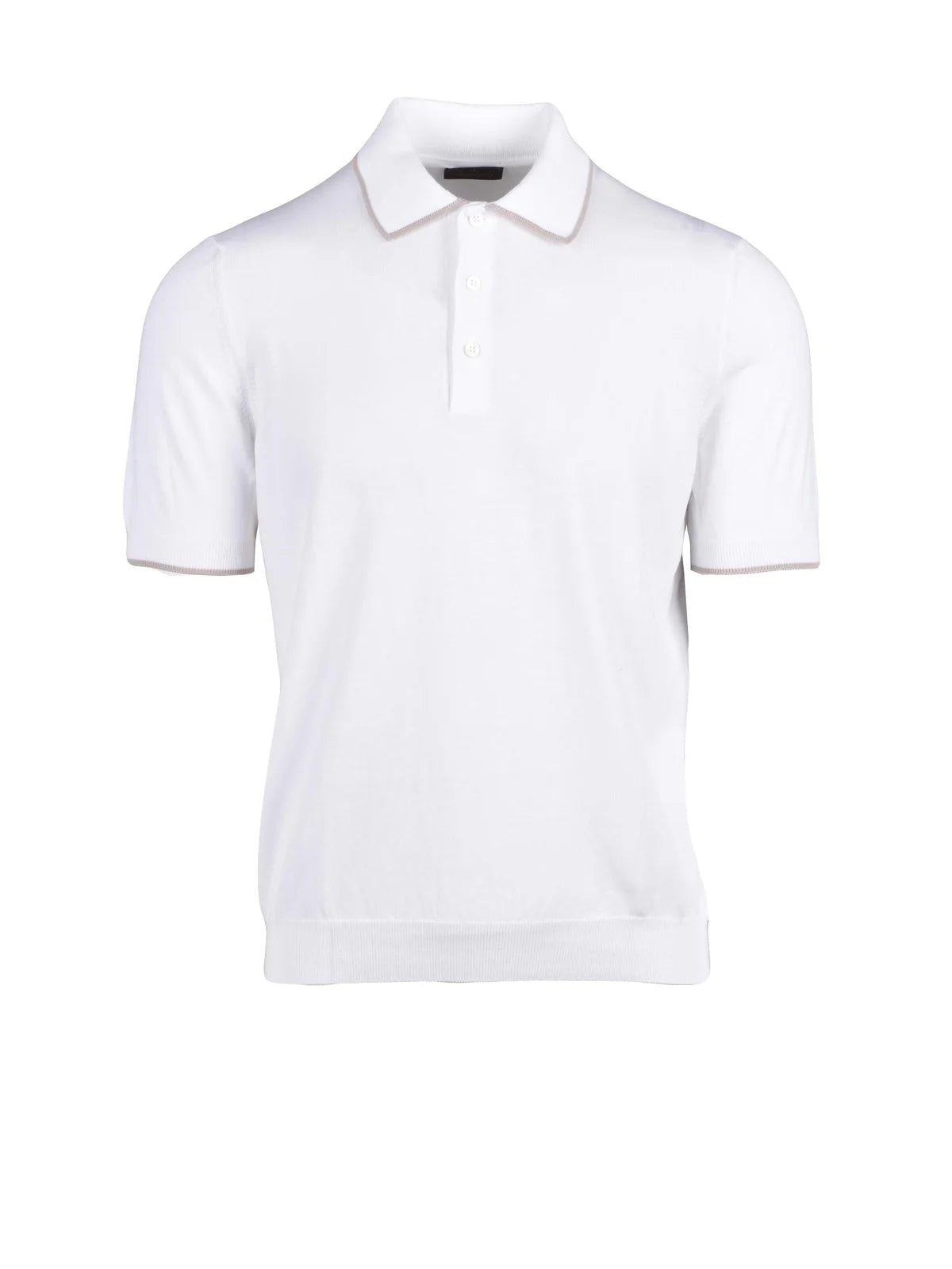 Ambrosio Polo Maglia Bianco