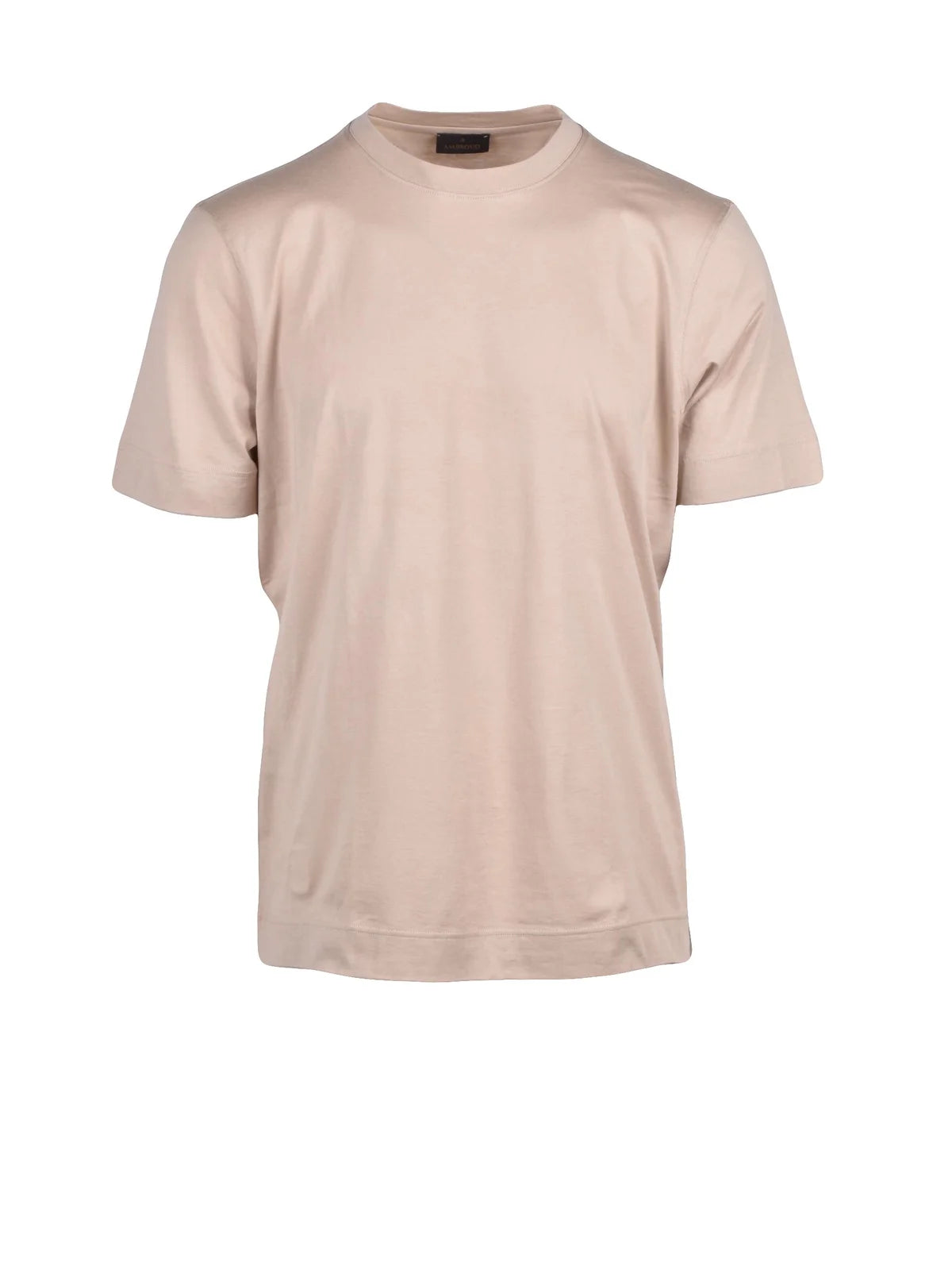 Ambrosio Beige Cotton T-shirt