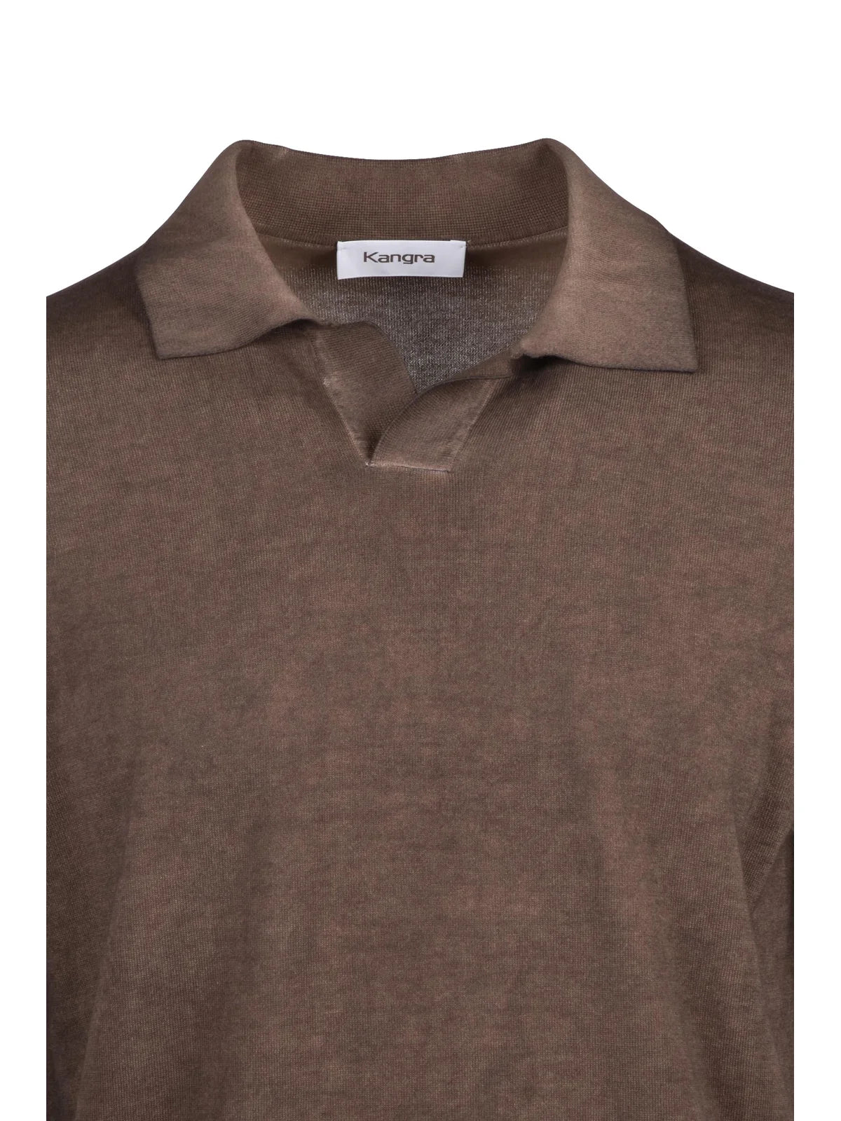 Kangra Polo in Maglia - Marrone