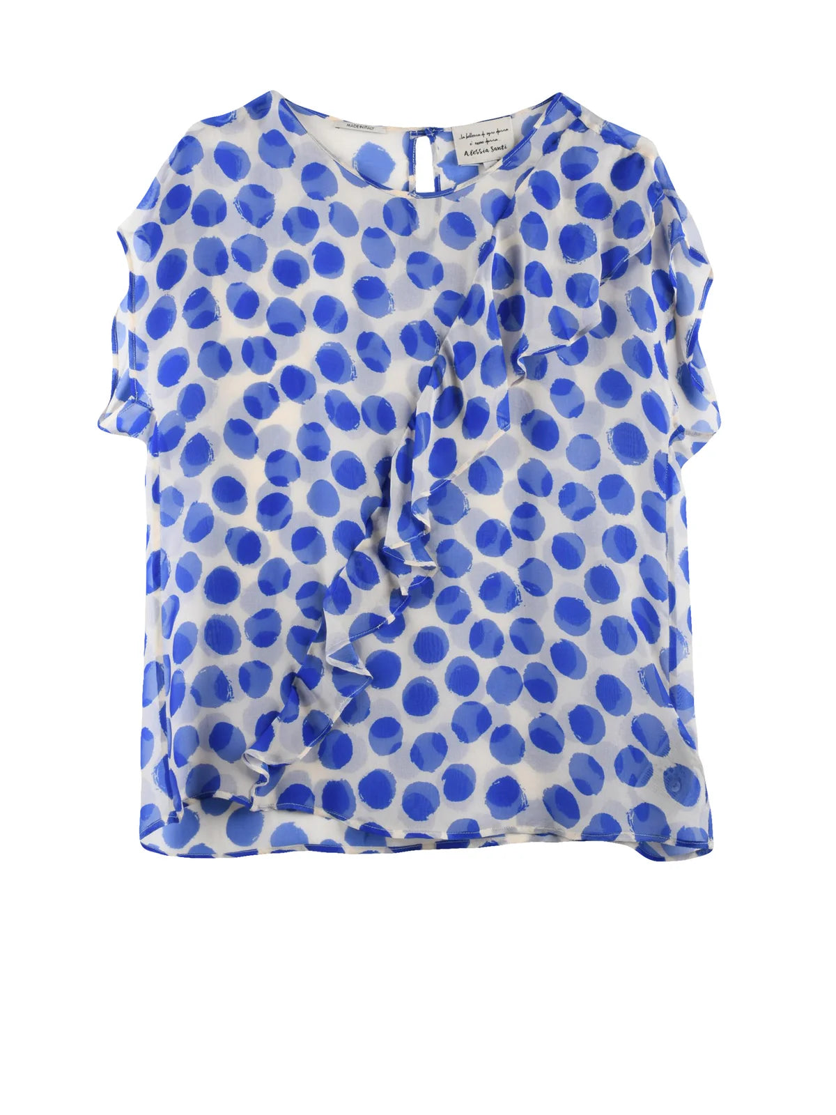 Alessia Santi Blusa Voile - Blu