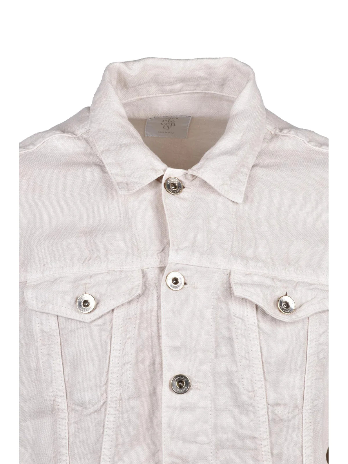 Eleventy Soft Linen Jacket - Sage Green