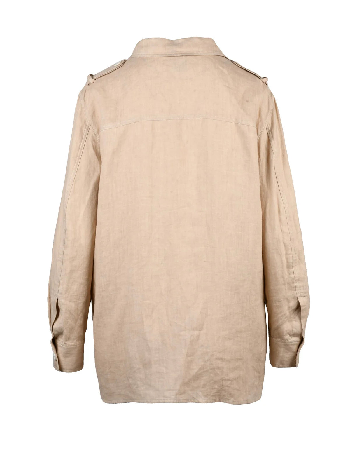 Eleventy Camicia in Lino - Beige