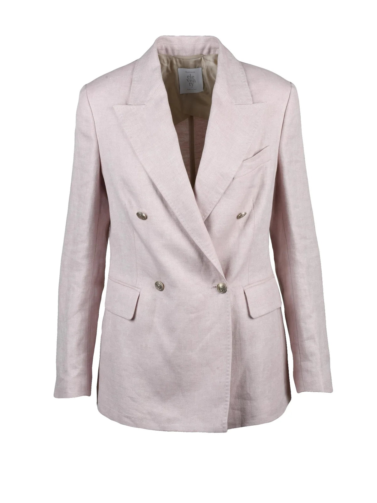 Eleventy Women's Double-Breasted Jacket - Pink