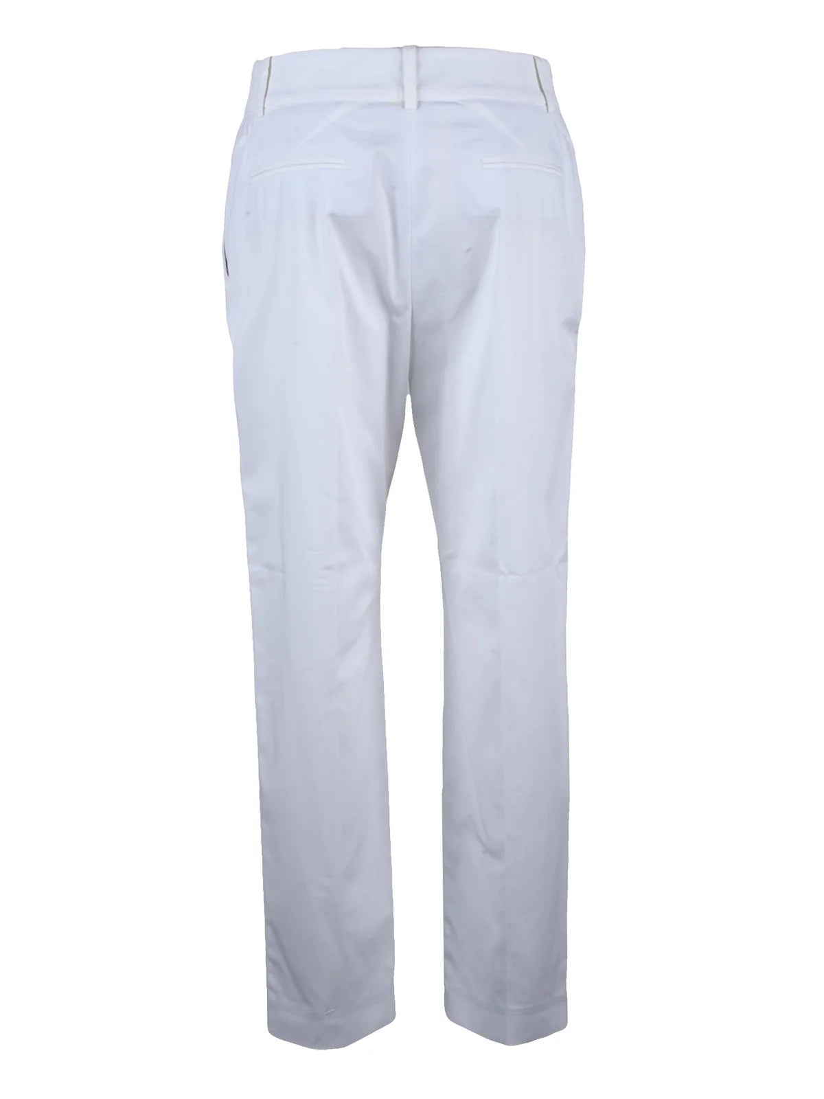 Eleventy Pantaloni Cotone Lyocell Elastan - Bianco