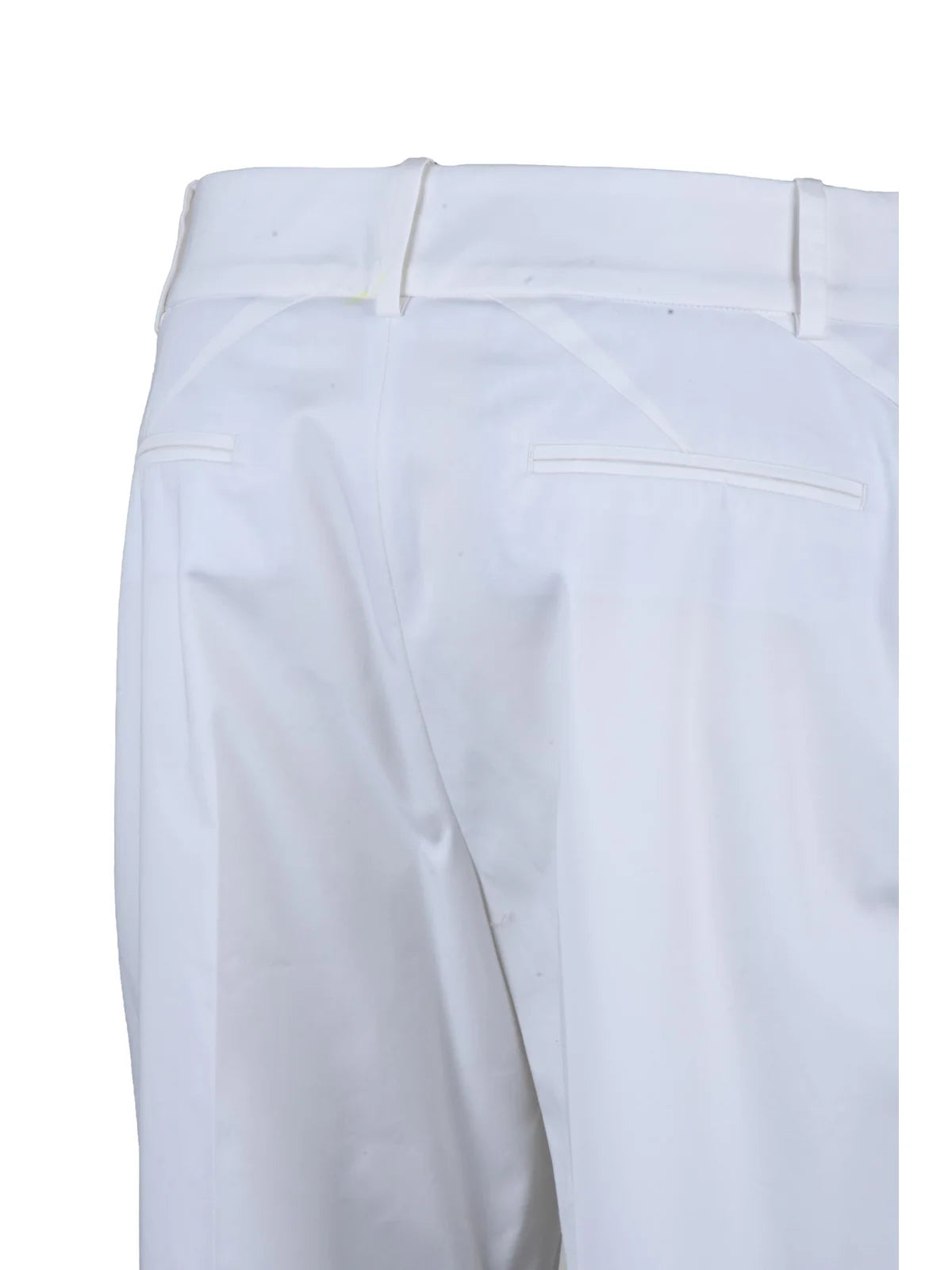 Eleventy Pantaloni Cotone Lyocell Elastan - Bianco