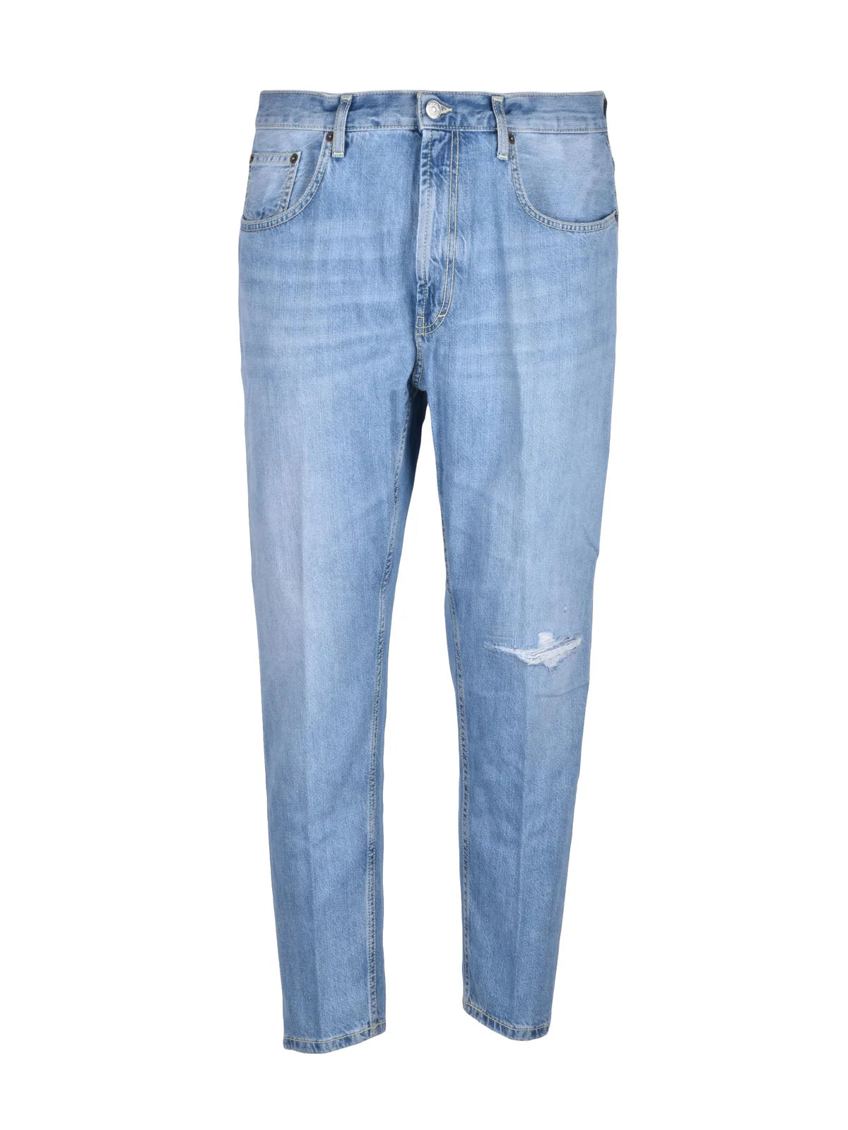 Dondup Jeans Jago Carrot Fit - Celeste