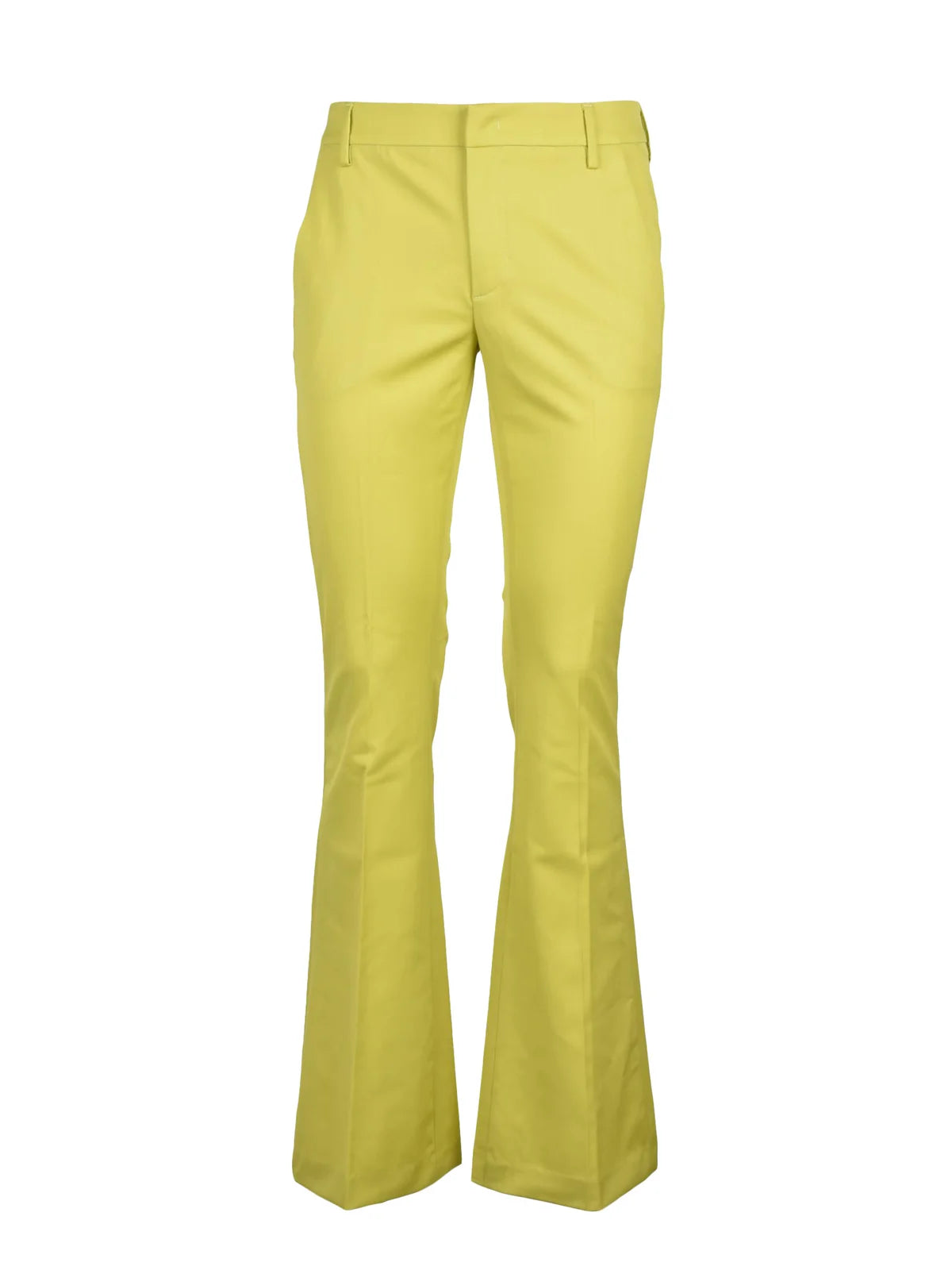 Dondup Lexi Pantalone Lana - Giallo Fosforescente