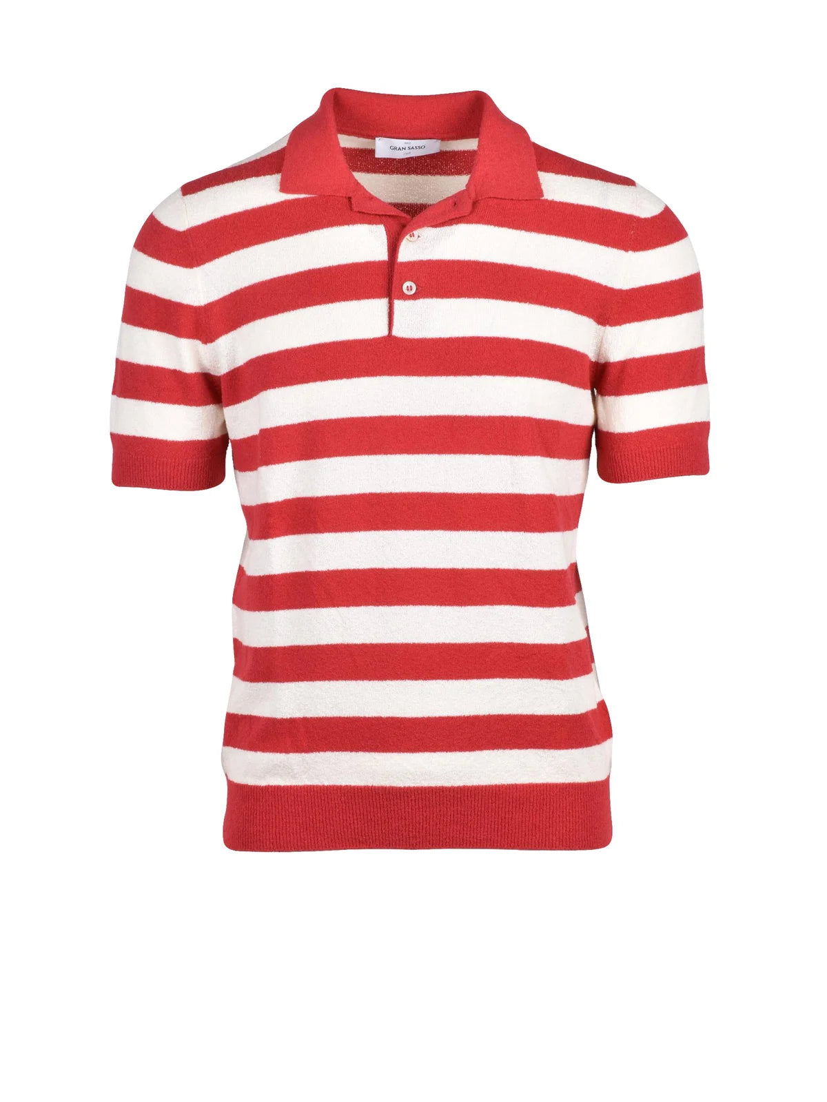 Gran Sasso Polo Bianco/Rosso - Uomo
