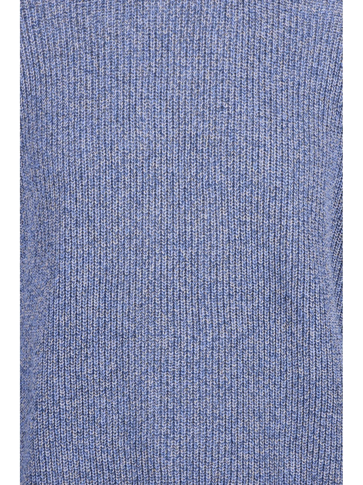 Masq Maglione Girocollo Cotone Lino - Blu