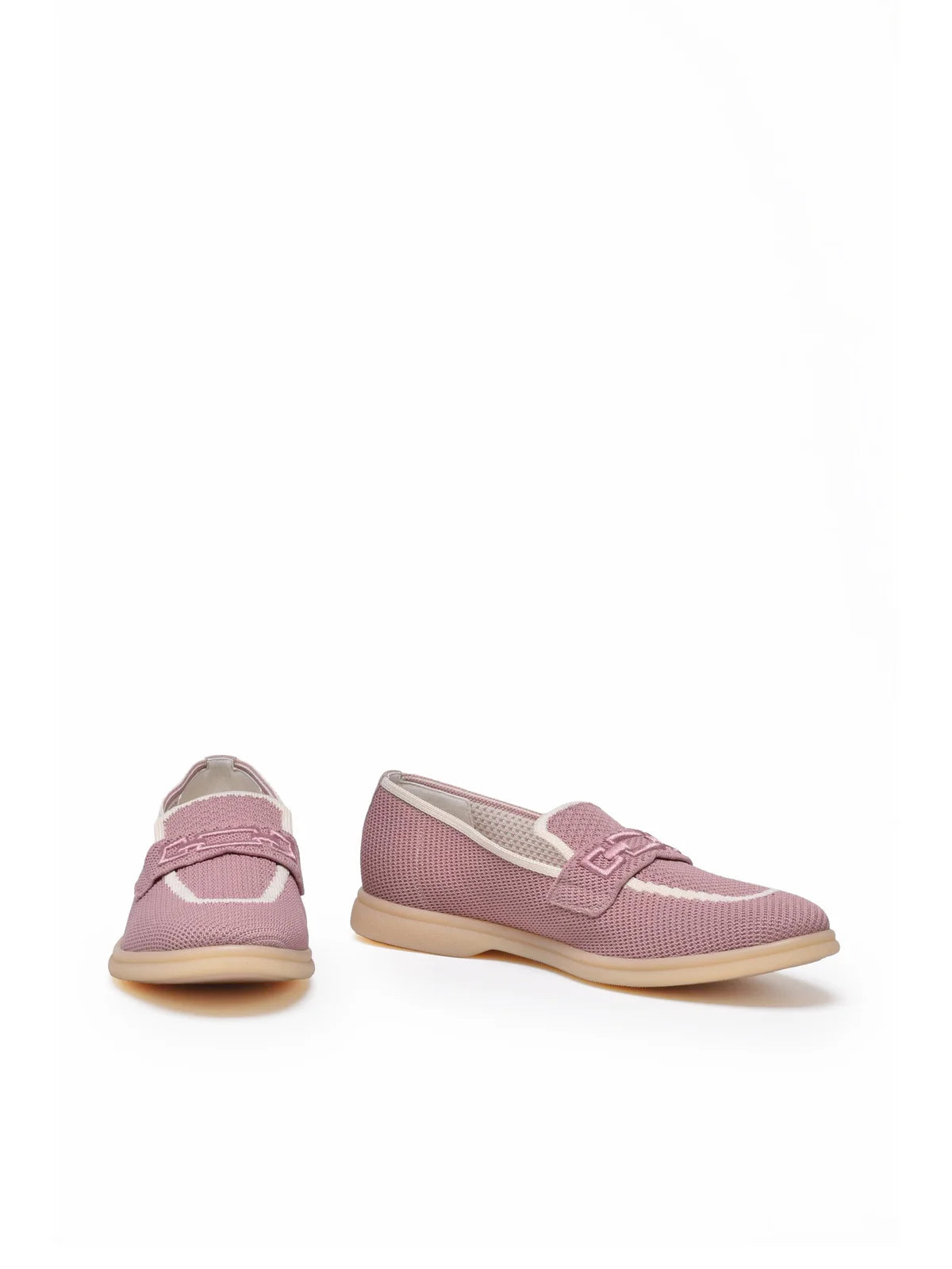 Eleventy Rubber Sole Woven Loafers - Grey