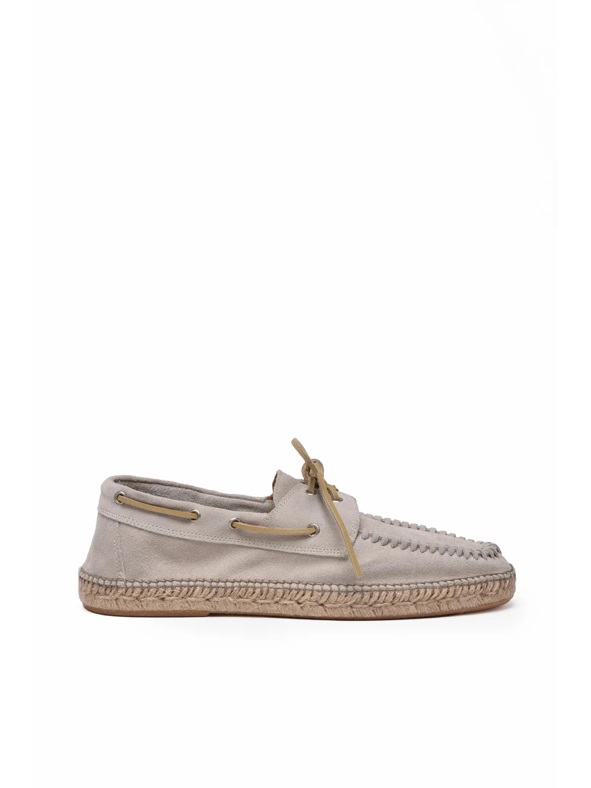 Eleventy Leather Espadrilles - Beige
