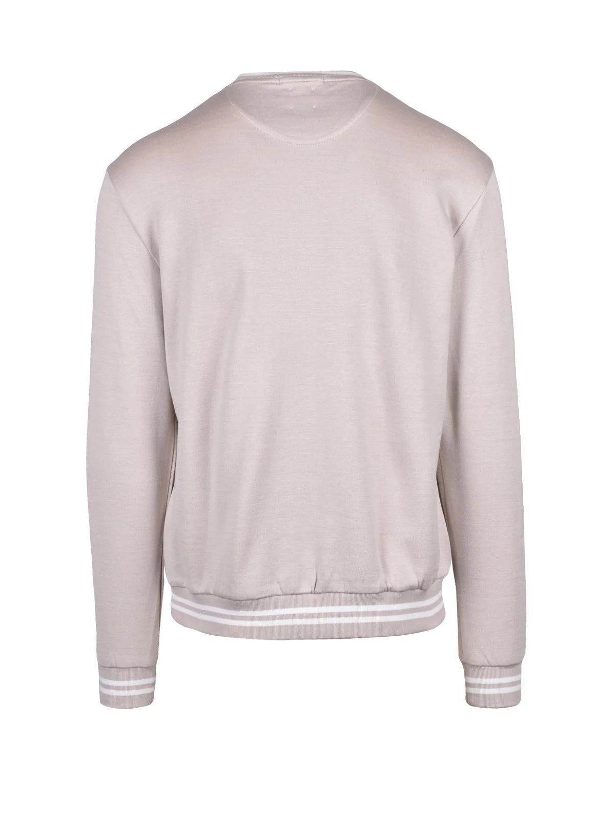 Eleventy Crew Neck Sweatshirt Beige - Men