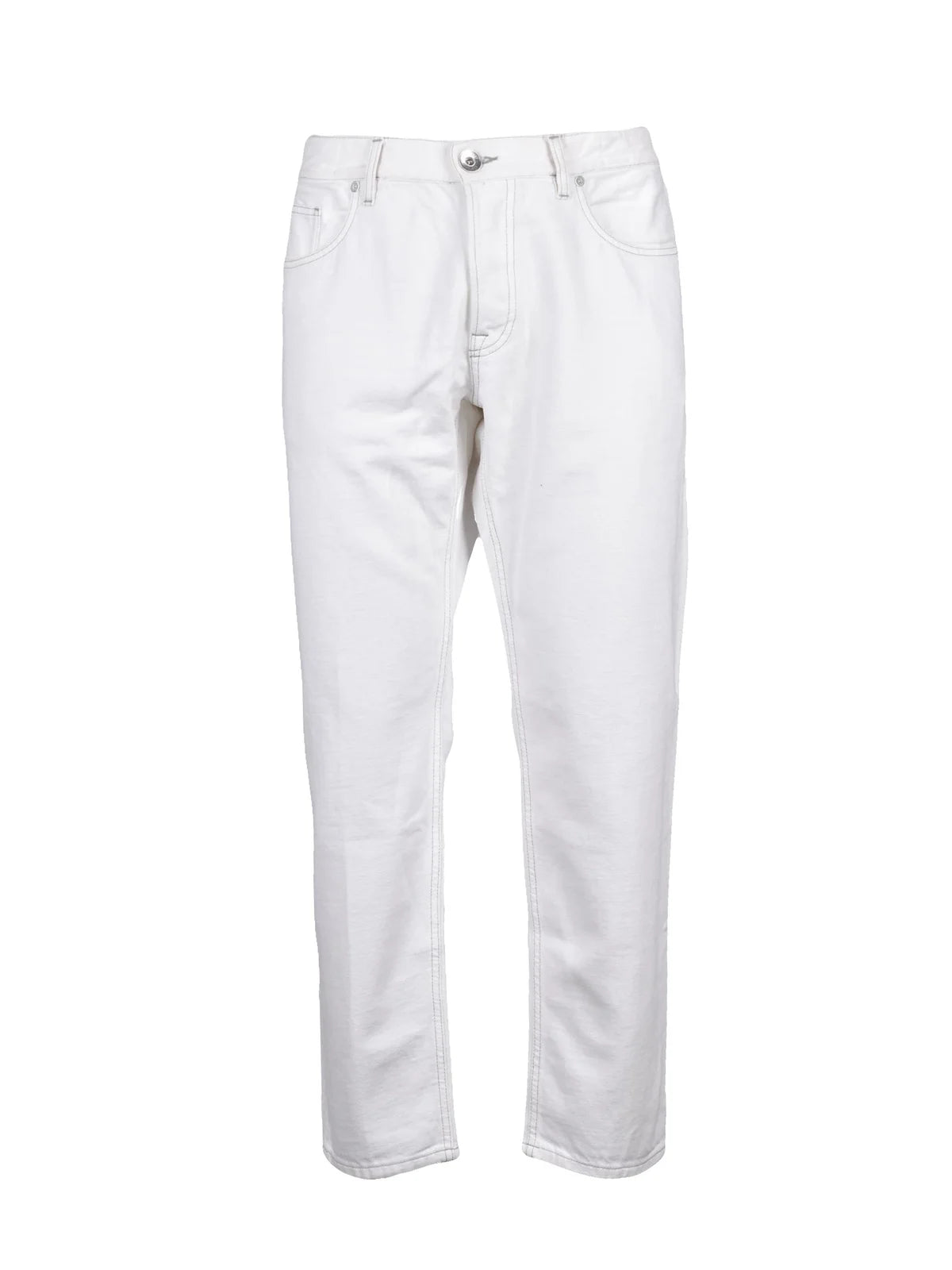Eleventy Cotton Jeans - White