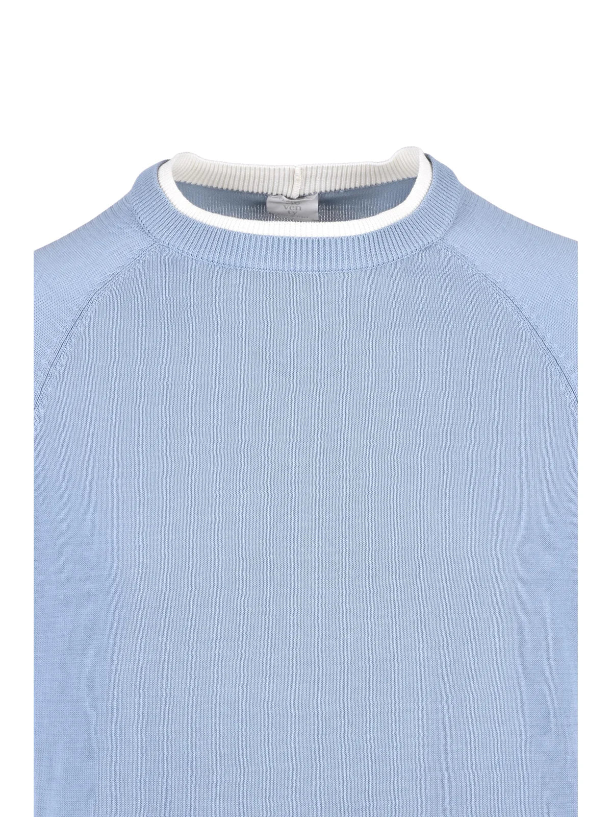 Eleventy Maglione Girocollo Azzurro - Uomo