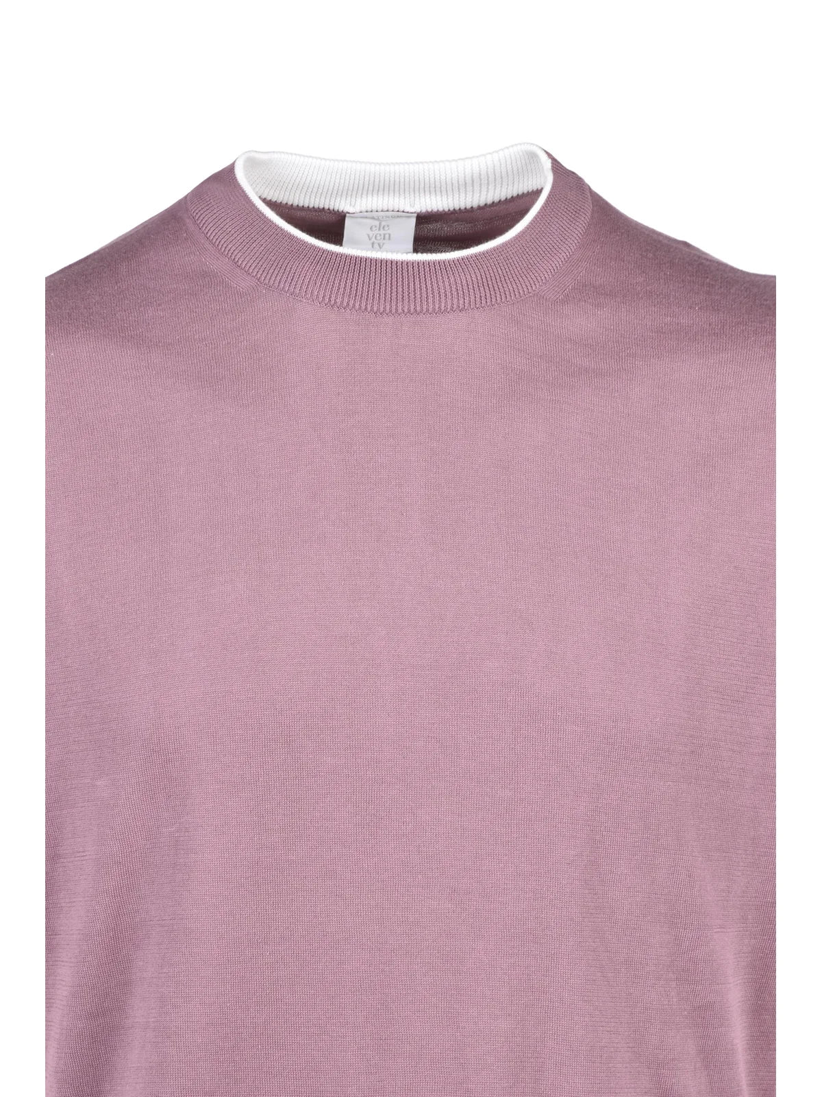 Eleventy Maglione Girocollo Cotone - Rosso