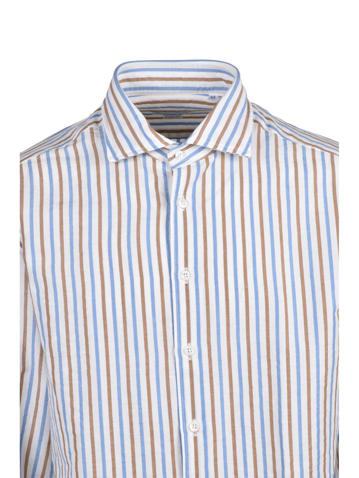 Tailored Manufacturing* Cotton Shirt - Cream