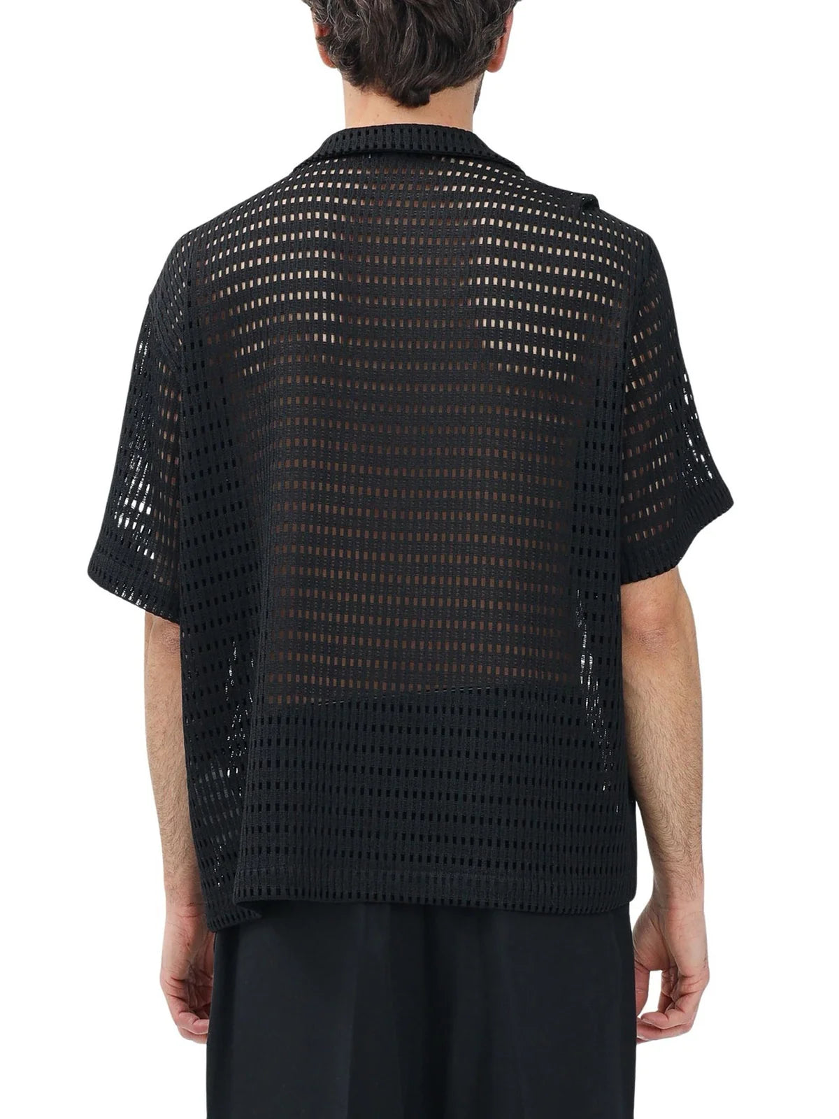 I M Brian Camicia Tricot Poliammide - Nero