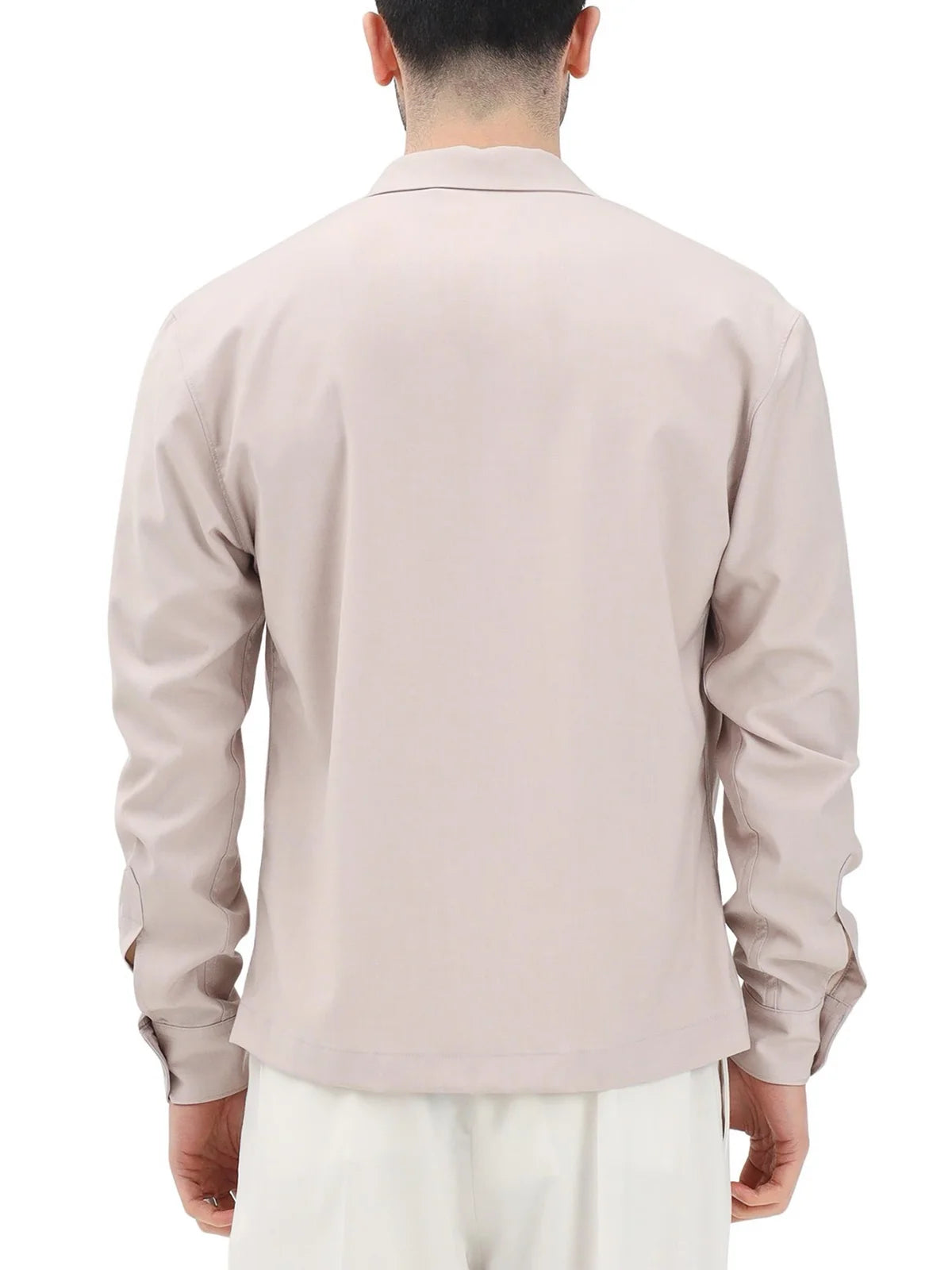 I M Brian Camicia Poliestere Viscosa Elastan - Rosa