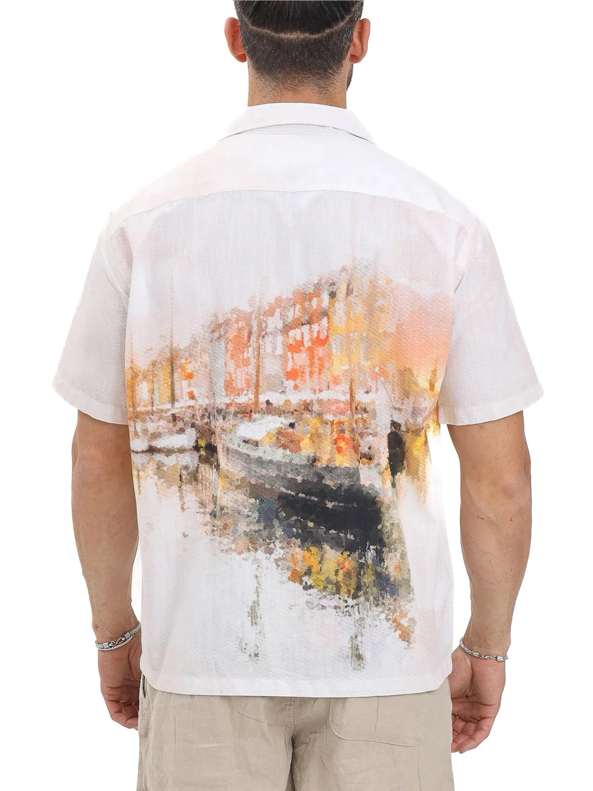 Selected Camicia in Cotone Organico - Multicolore