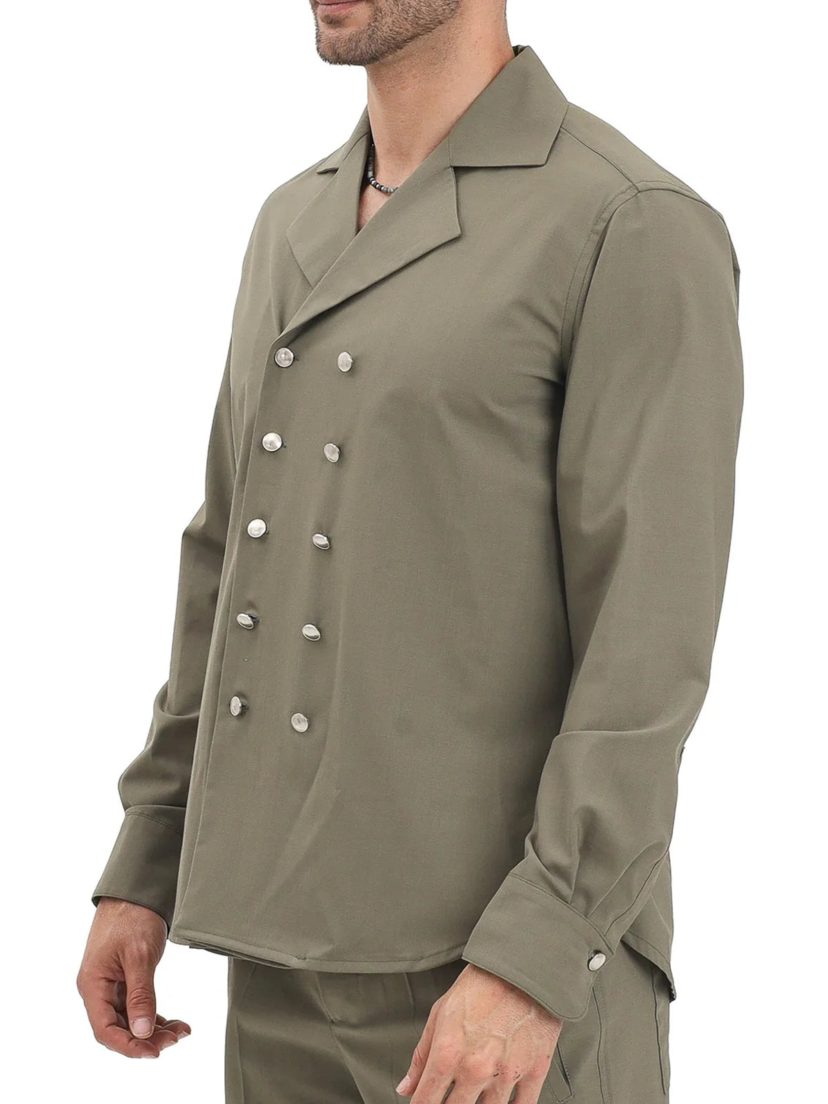 Yes London Camicia - Verde Militare