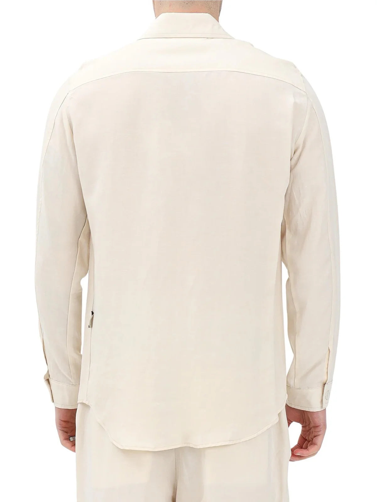 Yes London Camicia Tencel/Lino - Butter
