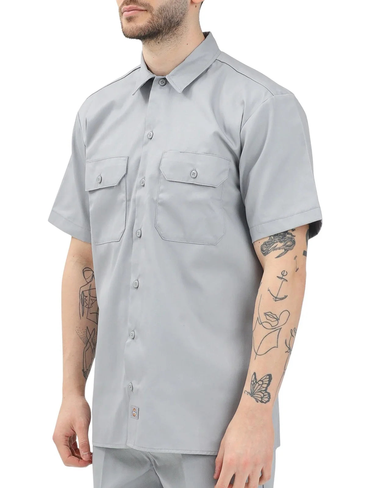 Dickies Camicia Poliestere/Cotone - Grigio