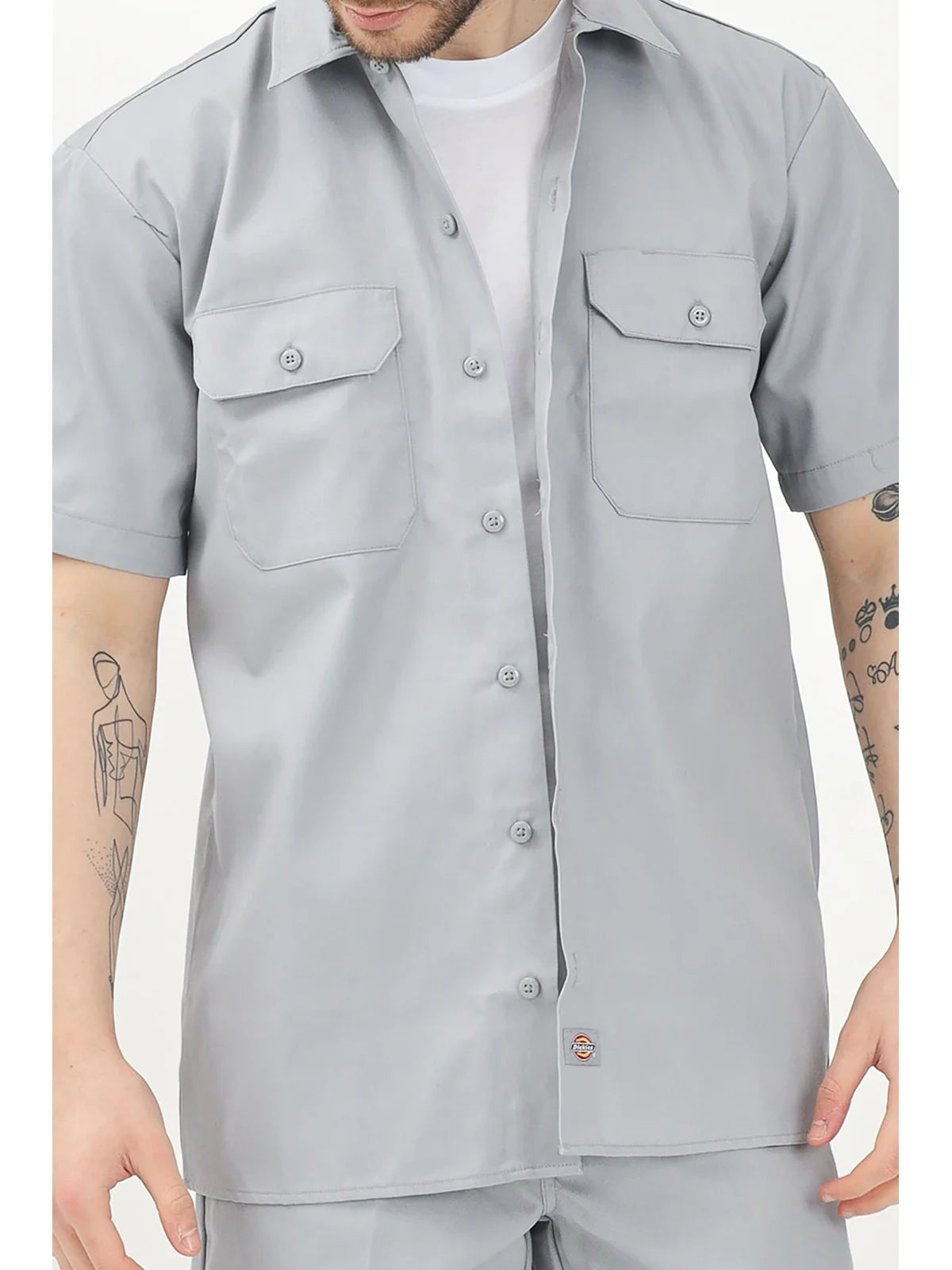 Dickies Camicia Poliestere/Cotone - Grigio