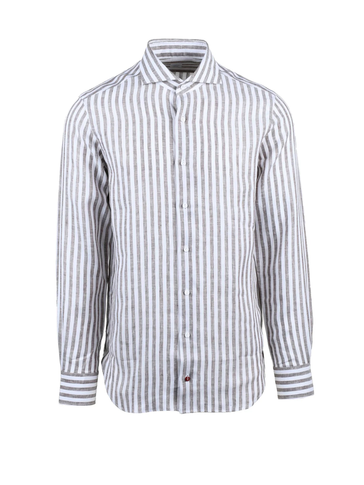 Carrel Camicia Lino - Bianco/Celeste