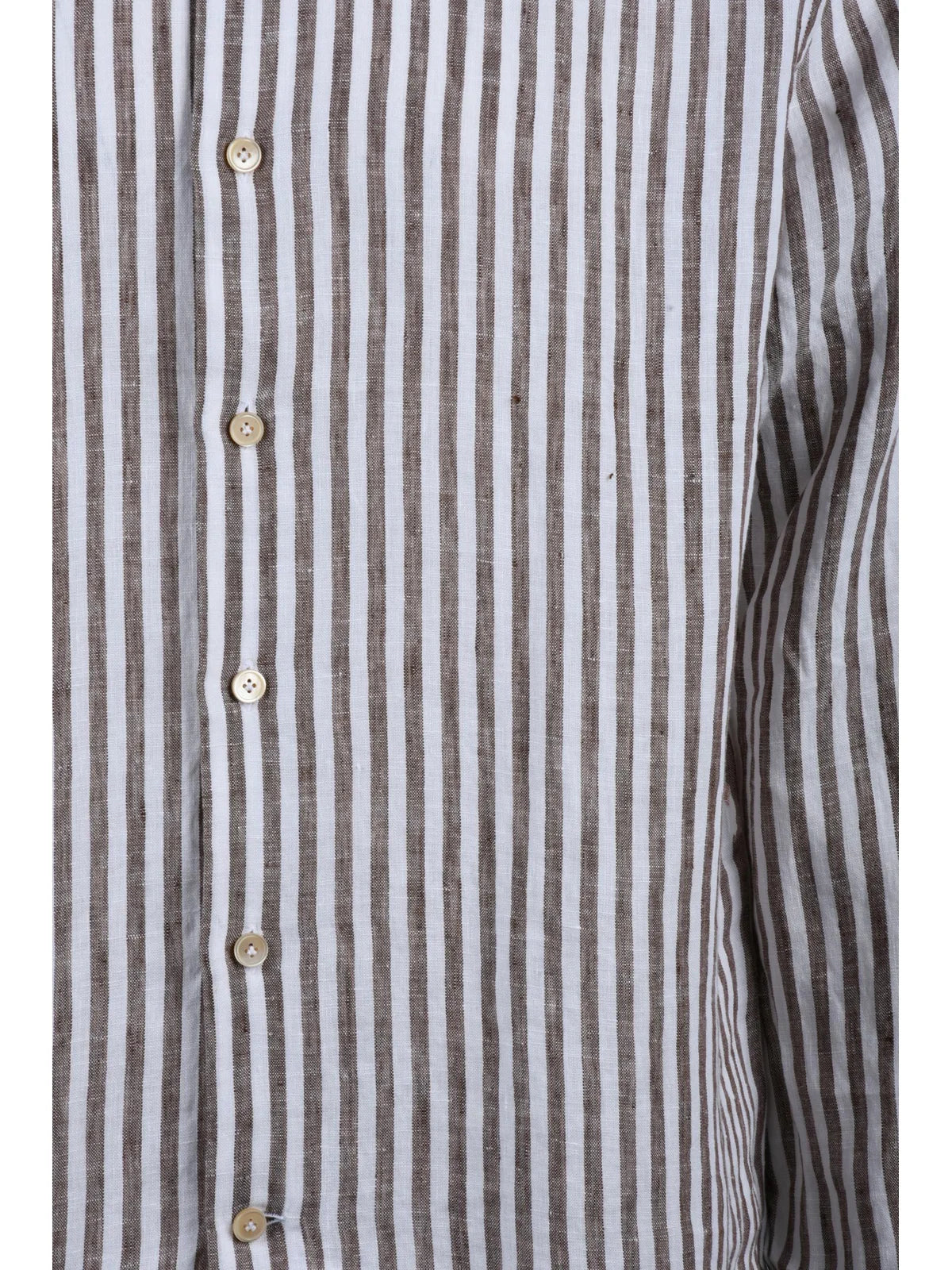 Alessandro Gherardi Camicia in Lino - Beige/Brown