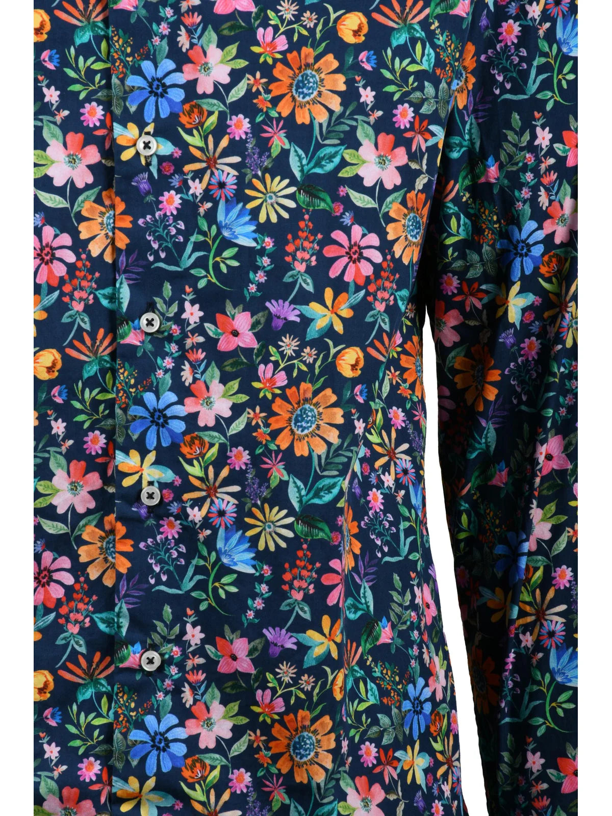 Altemflower Camicia in Cotone - Blu