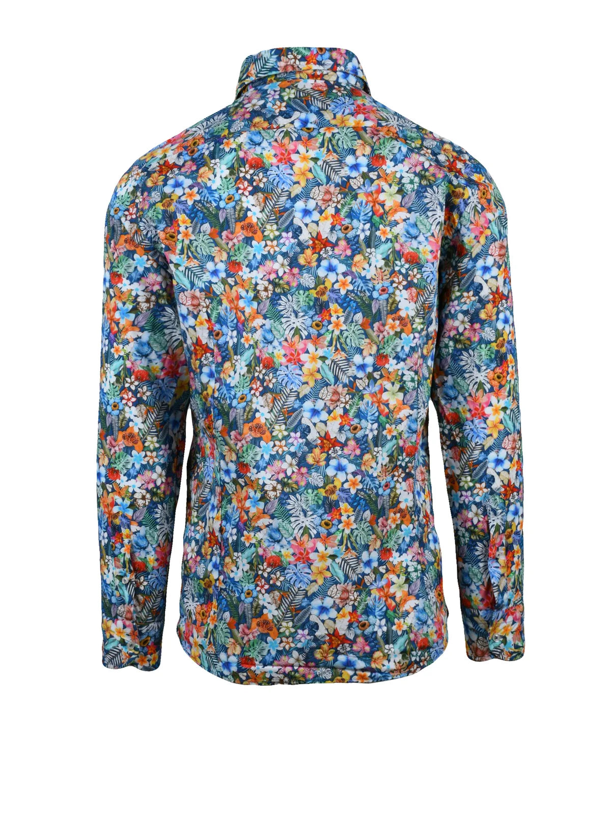 Altemflower Camicia Classica - Azzurro
