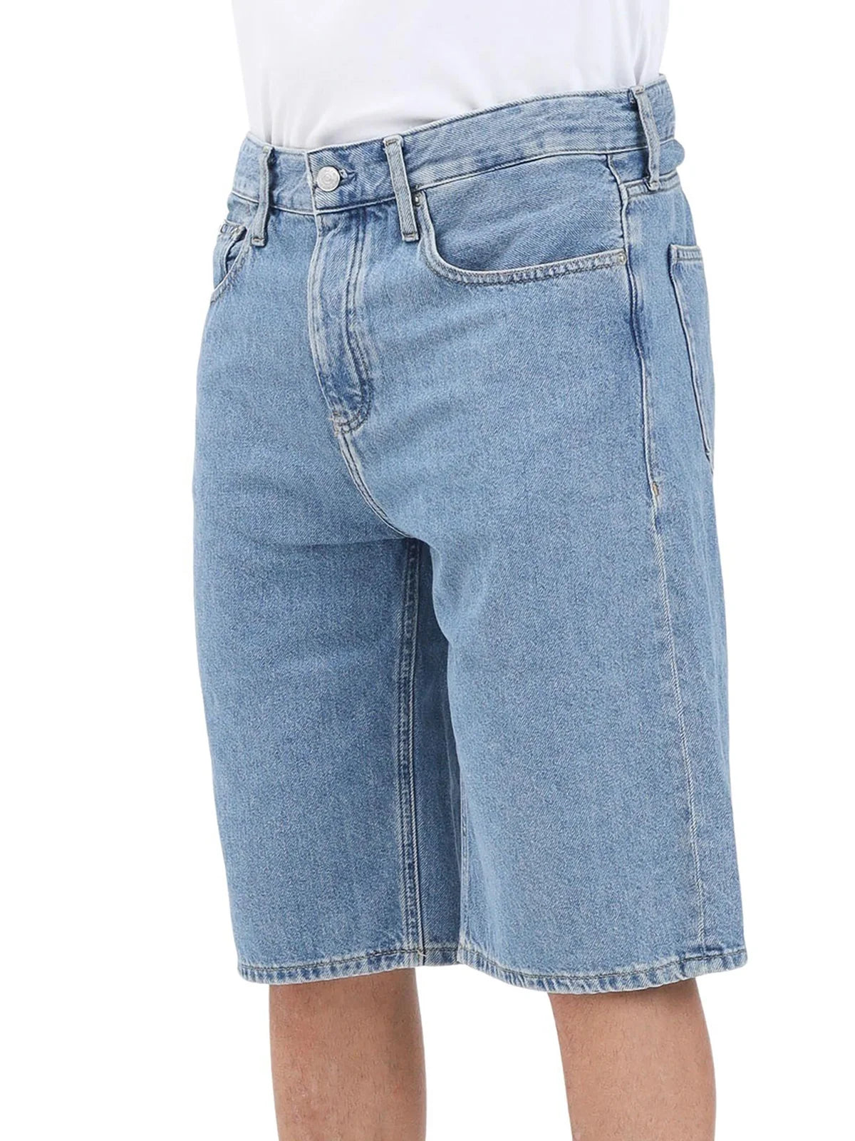 Calvin Klein Jeans Bermuda Denim - Blu