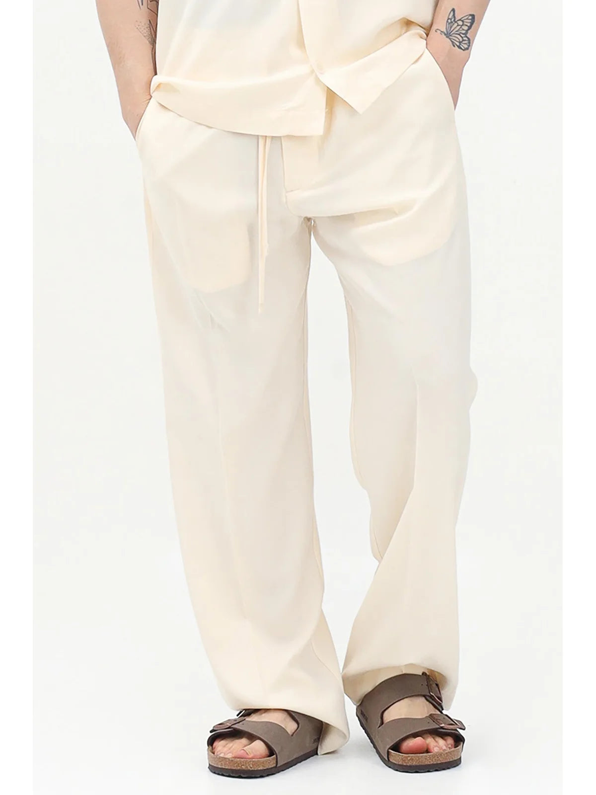 I M Brian Pantaloni - Bianco