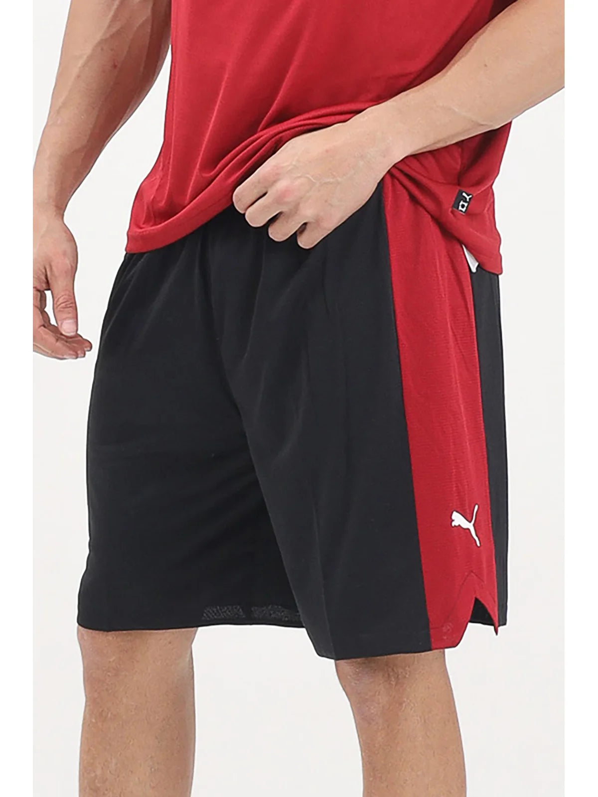 Puma Black/Red Bermuda Shorts