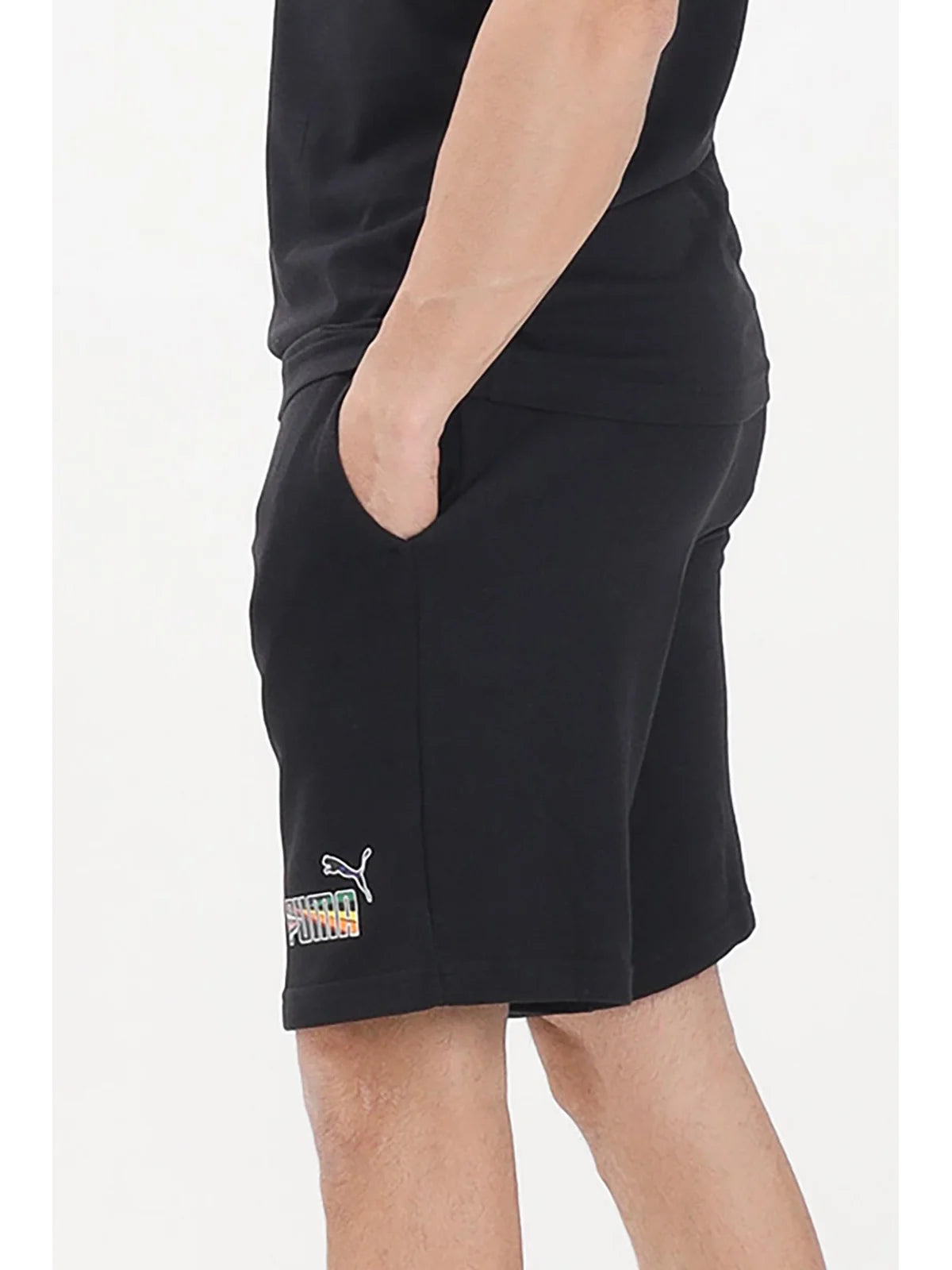 Puma Bermuda Cotone Poliestere - Nero
