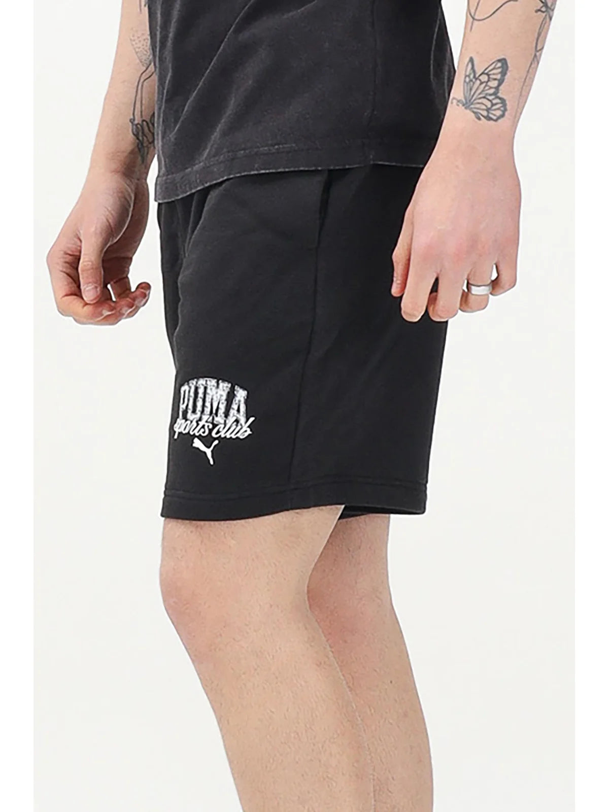 Puma Bermuda Cotone Poliestere - Nero