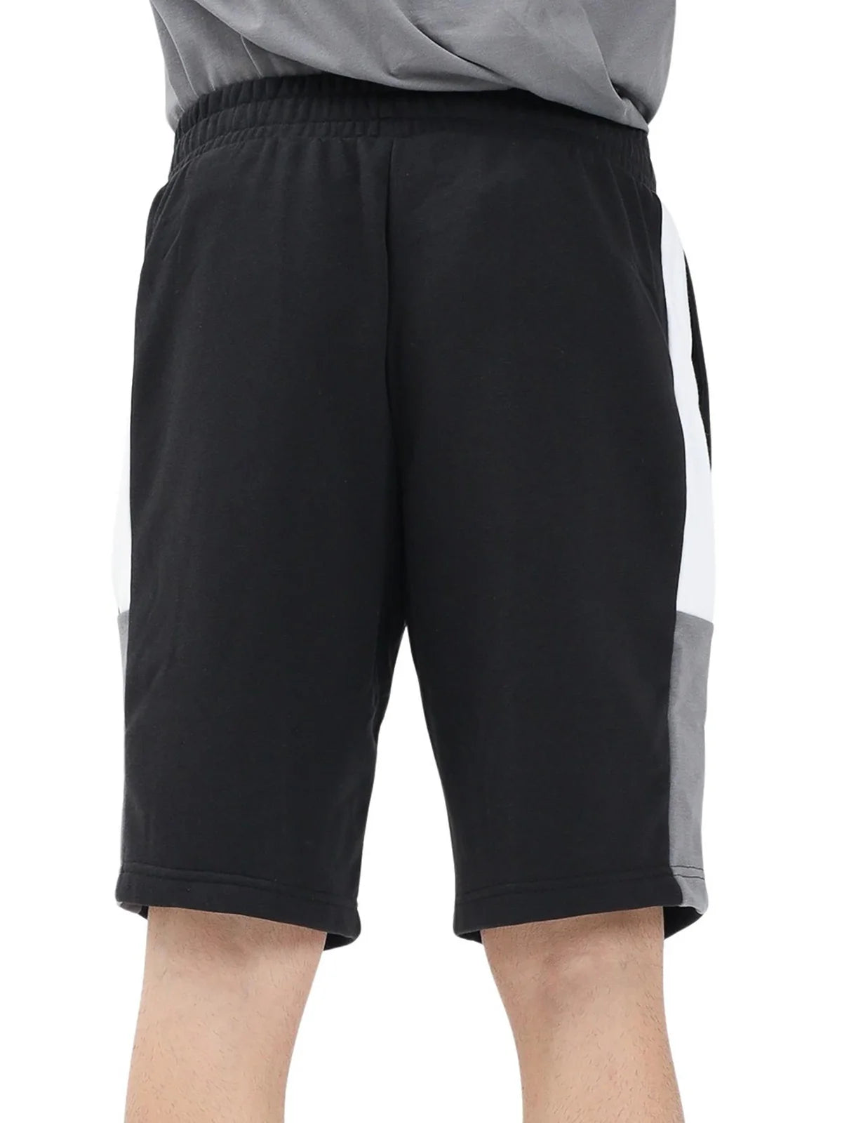 Puma Bermuda Cotone Stretch - Nero/Grigio