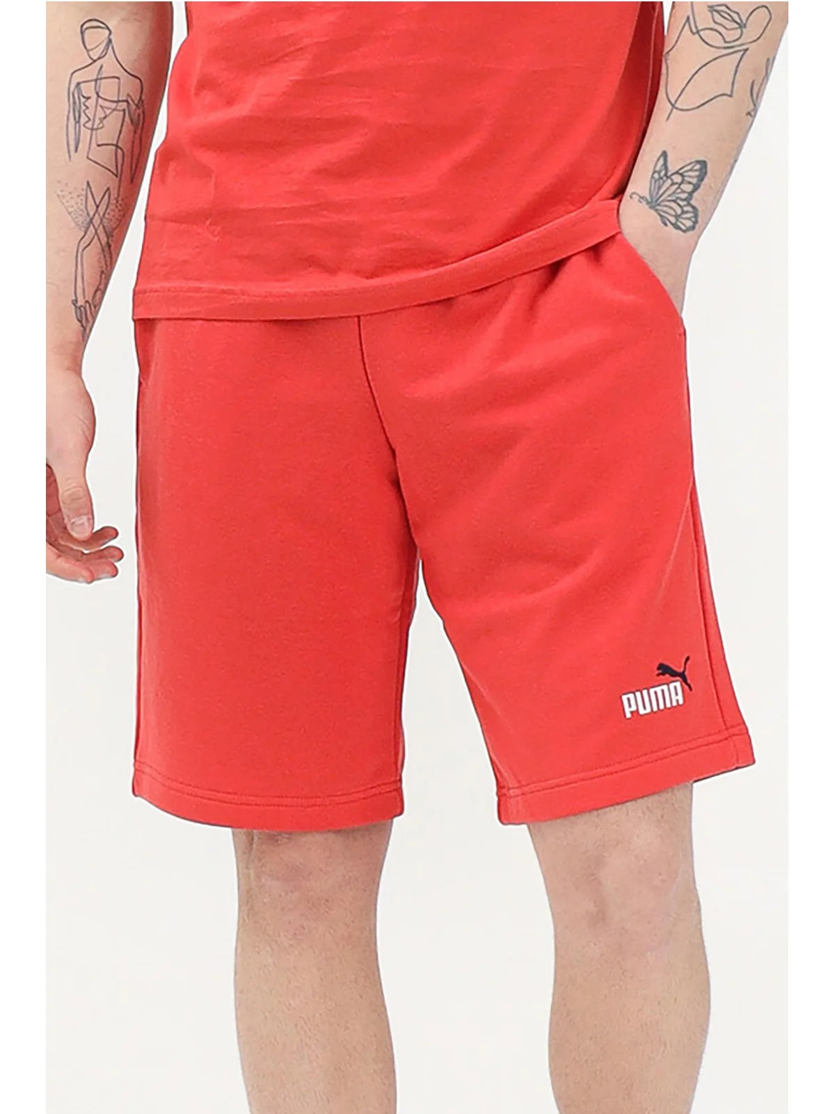 Puma Bermuda Cotone/Poliestere - Nero