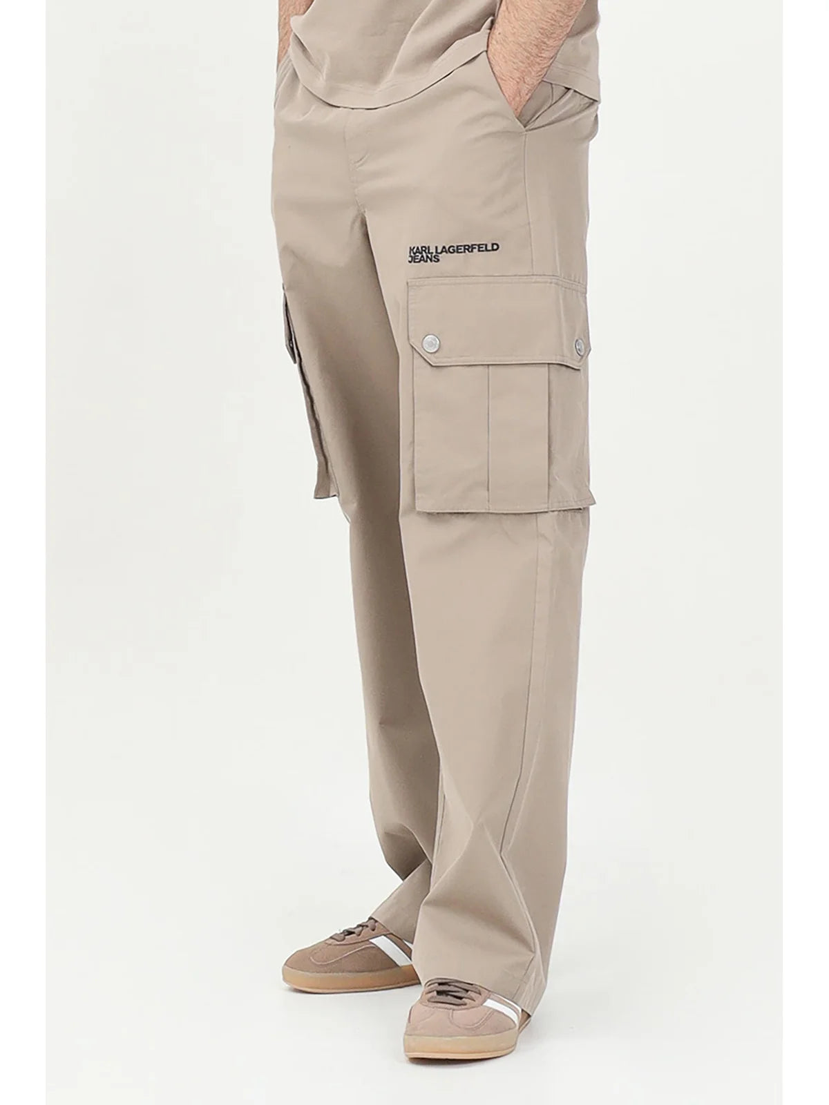Karl Lagerfeld Jeans Pantalone Cotone/Poliestere - Turchese