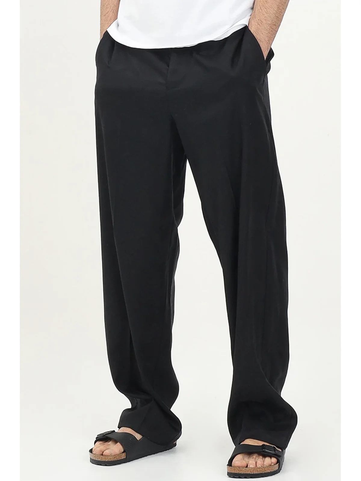 Armani Exchange Pantaloni Lyocell Camouflage - Nero