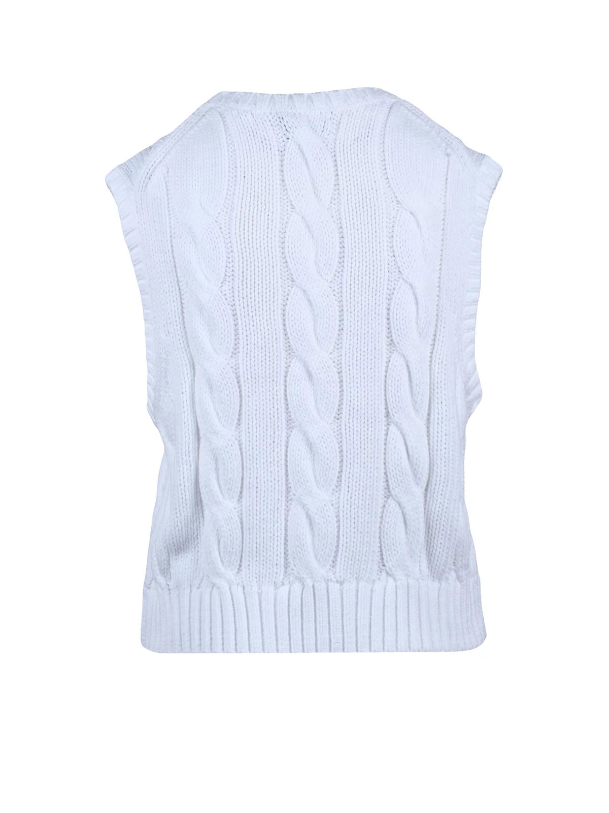 Polo Ralph Lauren Gilet Cotone - Bianco