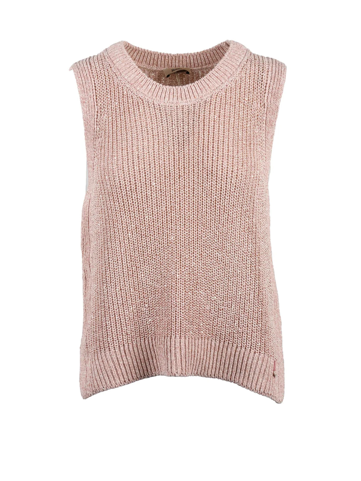 Herno Gilet - Beige/Pink