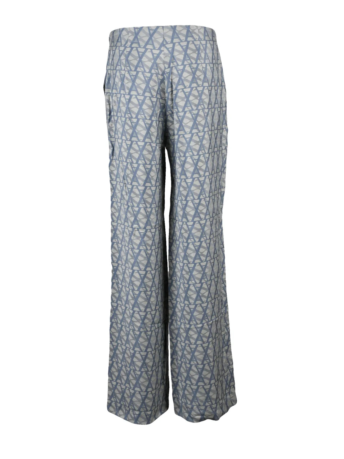 Alessia Santi Pantalone Palazzo - Grey/Sky Blue