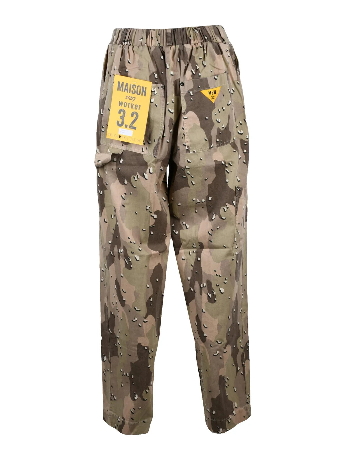 Mcw 3.2 Pantalone Crazy Worker - Beige/Brown