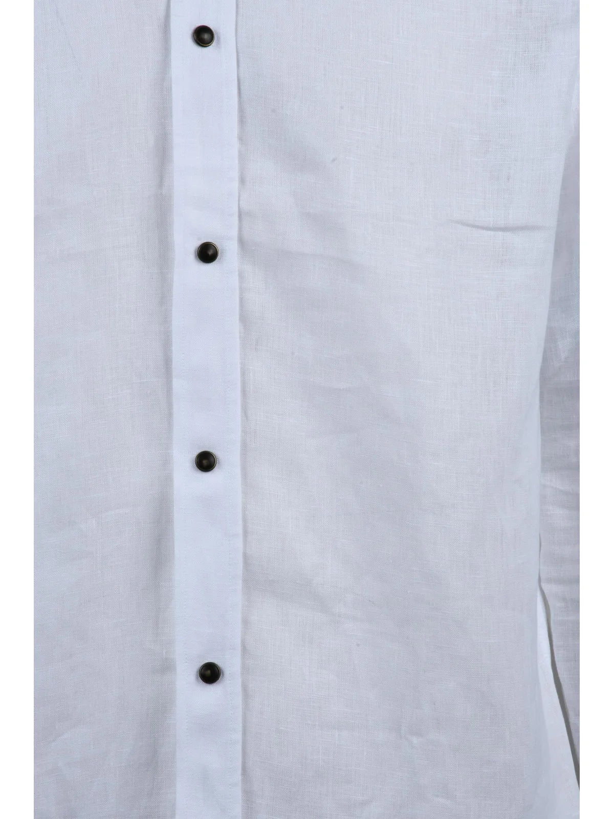 Deuxieme Camicia in Lino - Bianco