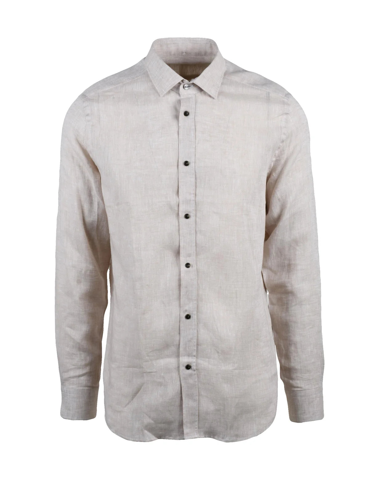 Deuxieme Camicia in Lino - Bianco