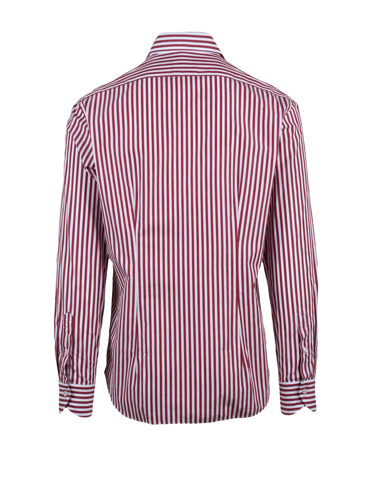 Xacus Camicia Cotone - Bianco/Rosso