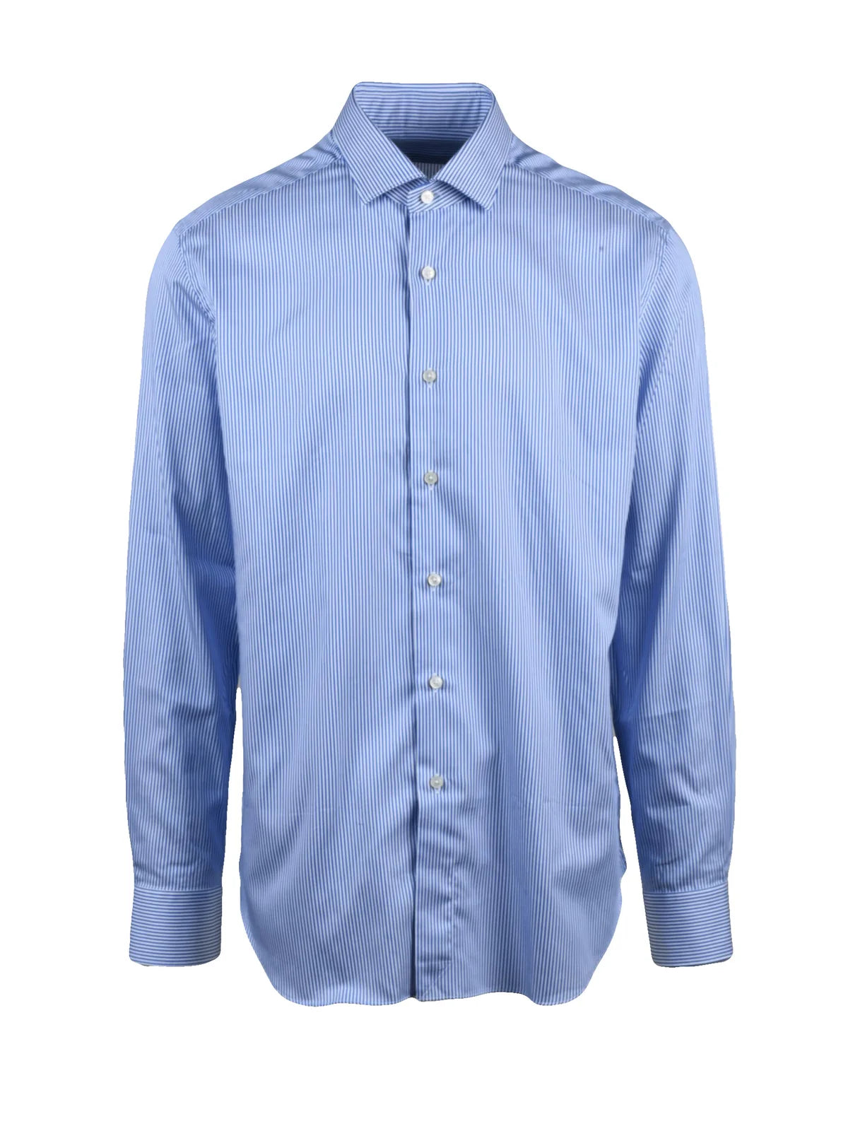 Xacus Camicia Cotone - Bianco/Blu