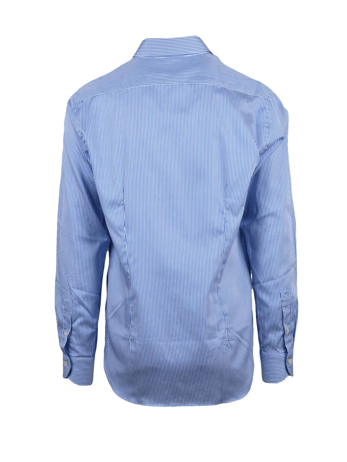 Xacus Camicia Cotone - Bianco/Blu